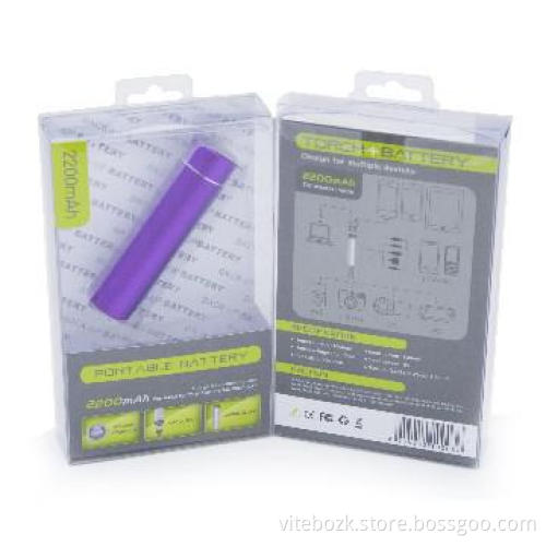 Universal Power Bank Seastar Style 2200mAh with alminium case